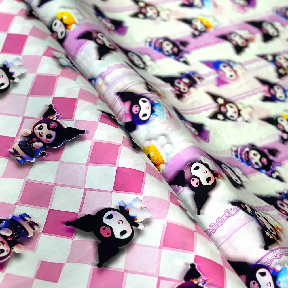 پارچه نخی سه بعدی عروسكی وارداتی طرح كرومی - تصویر 7